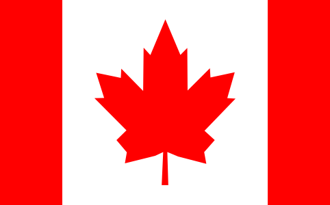 Маска в инстаграме Канадский флаг