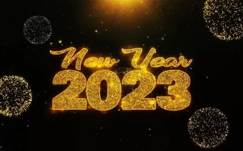 Новый год 2023 Черного Водяного Кролика или Кота