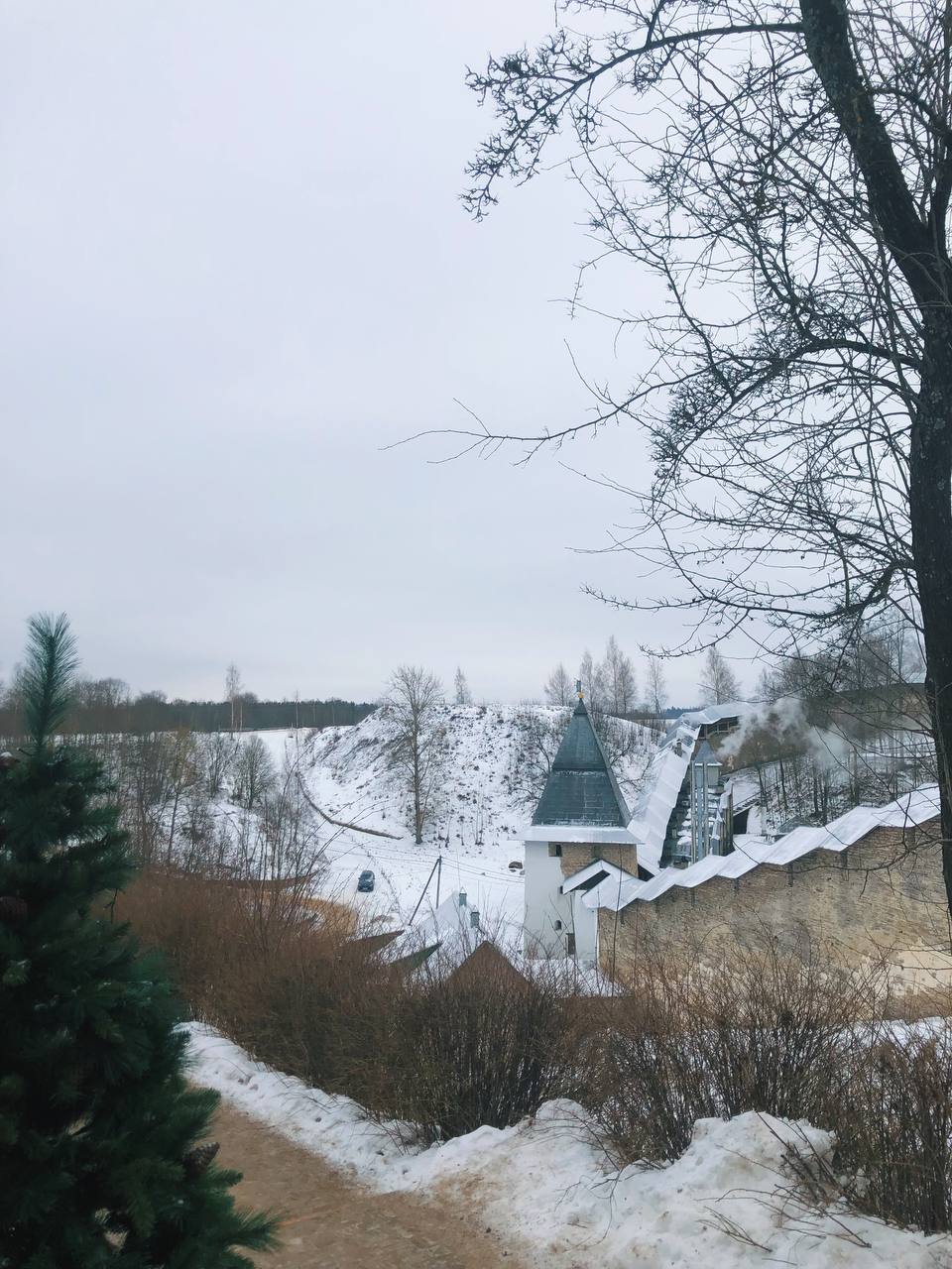 Рождество в Псково-Печерском монастыре